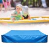 Sandbox Cover, Square Protective Cover for Sand and Toys Away from Dust and Rain, Sandbox Canopy with Drawstring - Blue - 200*200cm