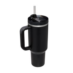 1200ml Stainless Steel Mug Coffee Cup Thermal Travel Car Auto Mugs Thermos 40 Oz Tumbler with Handle Straw Cup Drinkware New In - C - 1200ml