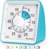 60-Minute Visual Timer;  Classroom Classroom Timer;  Countdown Timer for Kids and Adults;  Time Management Tool for Teaching (Blue & Blue) - blue