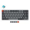 K3 D V2 Ultra-slim Wireless Mechanical Low Profile Keyboard Optical Hot-Swappable Switch White Backlit for Mac Windows - China - Blue Switches