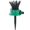 360¬∞ Flexible Lawn Sprinkler Automatic 12 Tubes Garden Water Irrigation Sprayers Garden Sprinkler - Green