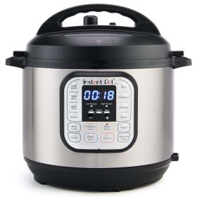 Duo 6-Quart 7-in-1 Electric Pressure Cooker with Easy-Release Steam Switch , Slow Cooker, Rice Cooker, Steamer, Saut√©, Yogurt Maker, Warmer & Sterili