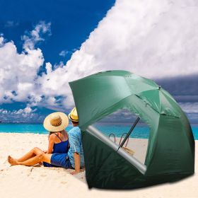 Beach Umbrella Tent Picnic Sun Shelter w/ UV Protection - Default Title