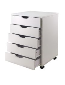 Halifax Cabinet for Closet / Office; 5 Drawers; White - 10519