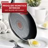 Easy Care Nonstick Cookware, 20 Piece Set, Grey, Dishwasher Safe - gray