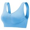 3 Pack Sport Bras For Women Seamless Wire free Bra Light Support Tank Tops For Fitness Workout Sports Yoga Sleep Wearing - LP_LB_Nude - 2XL