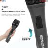 5 CORE Premium Vocal Dynamic Cardioid Handheld Microphone Neodymium Magnet Unidirectional Mic; 16ft Detachable XLR Deluxe Cable to ? Audio Jack; On/Of