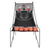 Indoor Double Electronic Basketball Game with 4 Balls - as show