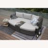 Direct Wicker 4-PC Outdoor Wicker Patio Furniture Sofa Luxury Comfort Wicker Sofa - Gray