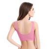 3 Pack Sport Bras For Women Seamless Wire free Bra Light Support Tank Tops For Fitness Workout Sports Yoga Sleep Wearing - LP_LB_Nude - S