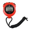 Stopwatch Timer; Dedicated For Sports Training Fitness Track & Field Running Referee Competition; Sports & Outdoor Leisure - Red