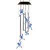 Solar Wind Chime Lights Butterfly Lamp 7 Color Changing String Lights - BlueHummingBird