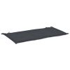 Garden Bench Cushion Anthracite 39.4"x19.7"x1.2" - Anthracite