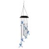 Solar Wind Chime Lights Butterfly Lamp 7 Color Changing String Lights - BlueHummingBird