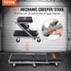 VEVOR 2 in 1 Z Creeper Seat Rolling Chair Auto Mechanics Shop Garage Work Stool - Default