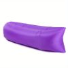 Camping Inflatable Sofa; Lazy Bag 3 Season Ultralight Down Sleeping Bag; Air Bed; Inflatable Sofa Lounger - Blue