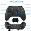 Wireless Gaming Controller;  Game Controller for PC Windows 7/8/10/11;  PS3;  Switch;  Dual-Vibration Joystick Gamepad for Computer - N/A