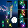 Solar Wind Chime Lights Butterfly Lamp 7 Color Changing String Lights - BlueHummingBird