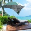 Beach Umbrella Tent Picnic Sun Shelter w/ UV Protection - Default Title