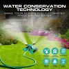 Joeys Sprinkler for Yard; Automatic Rotating Garden Sprinkler for Large Area Coverage; Lawn and Yard Sprinklers Sprinkler - Green