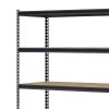 5 Shelf 4000 Lb. 48x18x72" Adjustable Storage Rack Shelves (2 Pack) - 2pack