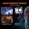 VEVOR True Color Solar Powered Auto Darkening Welding Helmet, 4 Arc Sensor Wide Shade 5-8/9-13 for TIG MIG ARC Welding Hood Mask - Basic