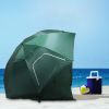 Beach Umbrella Tent Picnic Sun Shelter w/ UV Protection - Default Title