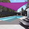 25' x 25' x 25' Triangle Sun Shade Sail/ Red Purple - LA01