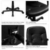 Ergonomic Office Chair with 360-degree Wheels - Black