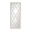 24" x 60" Distressed White Floor Mirror, Full Body Mirror for Bathroom Bedroom Living Room - as Pic