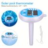 1pc, Solar Digital Pool Thermometer - Shatter Resistant, Easy-to-Read Screen Display, Useful Tool for Swimming Pool Temperature Monitoring - Blue