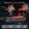 DBPOWER Car Battery Jump Starter 2500A 21800mAh - for up to 8.0L Gasoline/6.5L Diesel Engines, Portable 12V Auto Battery Booster, Power Pack, Quick Ch