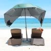 Beach Umbrella Tent Picnic Sun Shelter w/ UV Protection - Default Title