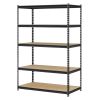 5 Shelf 4000 Lb. 48x18x72" Adjustable Storage Rack Shelves (2 Pack) - 2pack