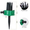 360¬∞ Flexible Lawn Sprinkler Automatic 12 Tubes Garden Water Irrigation Sprayers Garden Sprinkler - Green