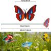 30pcs/50pcs Butterfly Decoration Stakes; Waterproof Garden Butterfly Ornaments For Indoor/Outdoor Christmas Yard Decor - 30 PCs