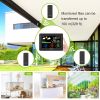 WIRELESS COLOR WEATHER STATION WITH 3 REMOTE SENSORS - Black