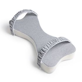 Dual-purpose Knee Pillow Sleep Footrest Cushion Pregnant Women Side Sleeping Memory Foam Leg Lock Pillow (Option: Gray-53 √ó 23 √ó 8cm)