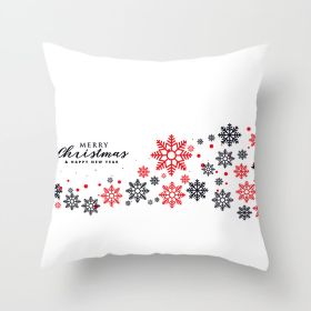 Christmas Household Pillow Cushion Pillowcase (Option: DRD210 21-45x45cm)