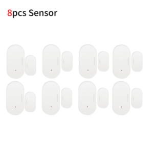 Doodle Smart Zigbee Door Sensor (Option: White-8PCS)