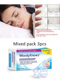 Stop Snoring Nasal Support Increases Nasal Congestion (Option: Mixed pack 3pcs)