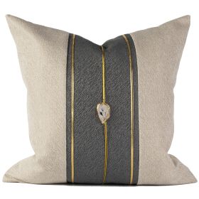 Home Sofa Cushion Pillow Cover (Option: LCN 001-45 X45cm Single Pillowcase)