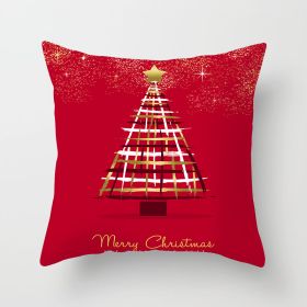 Christmas Household Pillow Cushion Pillowcase (Option: DRD210 19-45x45cm)