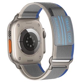 Wild Path Modified Two Section Wild Path Watch Strap (Option: Light Blue-41or40or38mm)