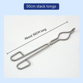 Thick Stainless Steel Crucible Pliers (Option: 50CM)
