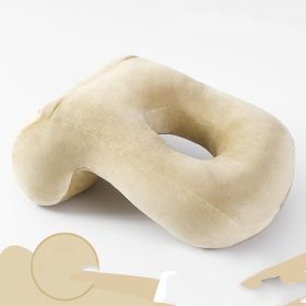 Office Artifact New Multi-functional Afternoon Nap Pillow (Option: Olive Green-32x22x13cm)