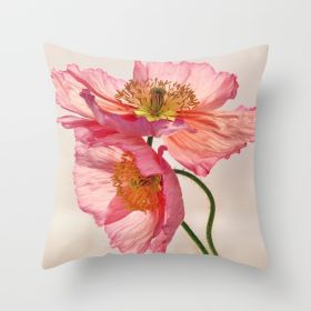 Fashion Simple Flower Pillow Cover (Option: DRD45 13-45x45cm)