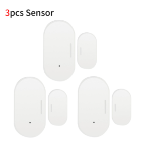 Doodle Smart Zigbee Door Sensor (Option: White-3PCS)