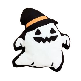 Halloween Death Doll With Pillow Core Pillow Doll Plush Toy (Option: Grimace Wearing Hat-33 √ó 35cm)