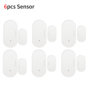 Doodle Smart Zigbee Door Sensor (Option: White-6PCS)